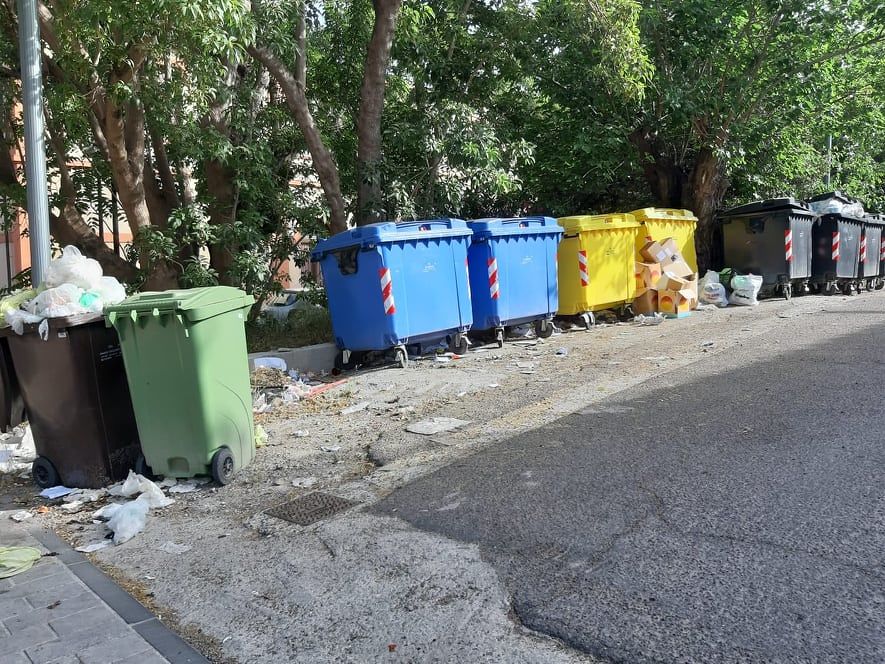 “A Cagliari giungla di sterpaglie e rifiuti alla Cittadella della salute, c’è il rischio di incendi e zecche”