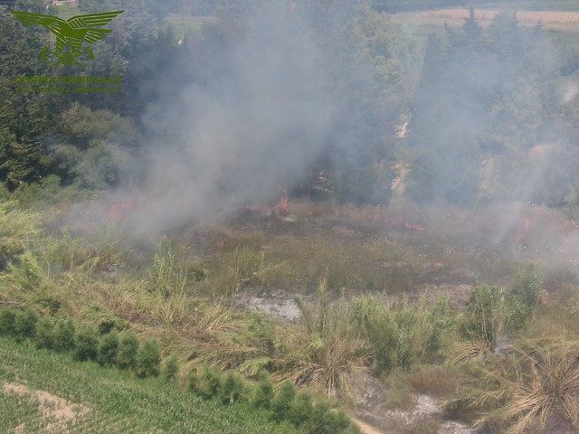 Bilancio di un pomeriggio di fuoco in Sardegna: spenti quattro incendi