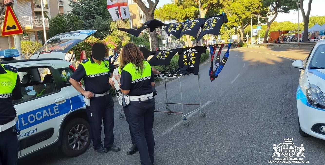 Cagliari, maxi controlli della polizia municipale alla Fiera durante i concerti di Vasco