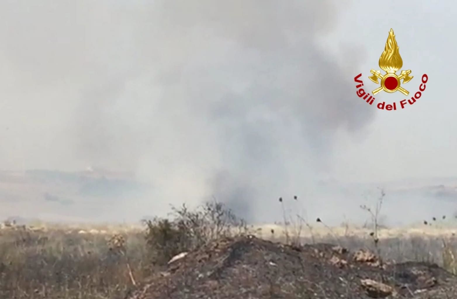 Cagliari, riaperta al traffico la 131 dir chiusa per ore a causa dell’incendio