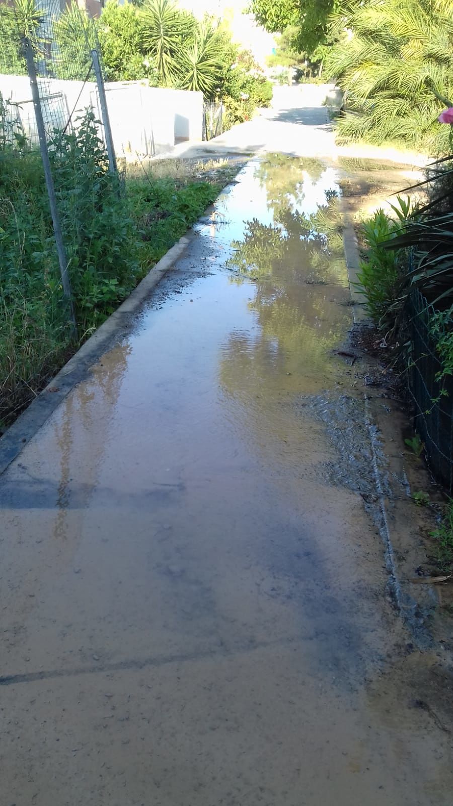 Dolianova: “Perdita d’acqua da una settimana in via Gallura, nessuno interviene”