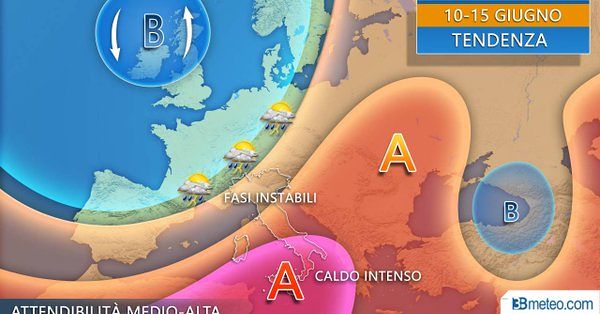 Un pazzo meteo a giugno in Sardegna: venerdì 14 nell’Isola si potrebbero raggiungere i 43 gradi