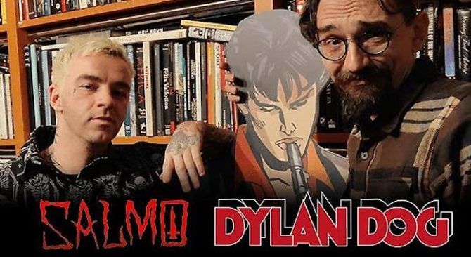 Un sodalizio speciale: Salmo approda nel mondo del fumetto e incontra Dylan Dog