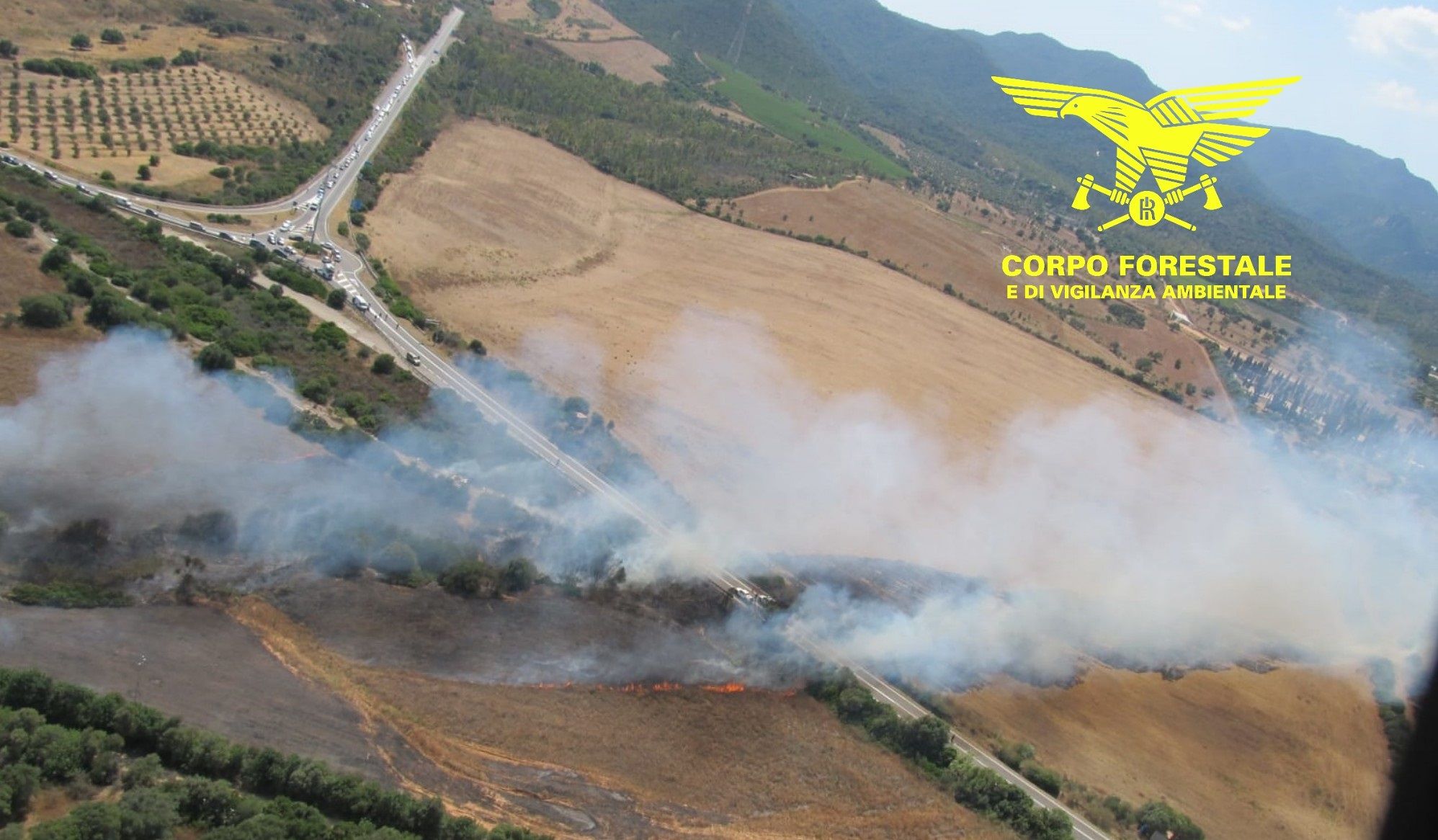 Il fuoco sfregia la Sardegna: fiamme e distruzione a Capoterra, Portoscuso, Seui e Nuoro