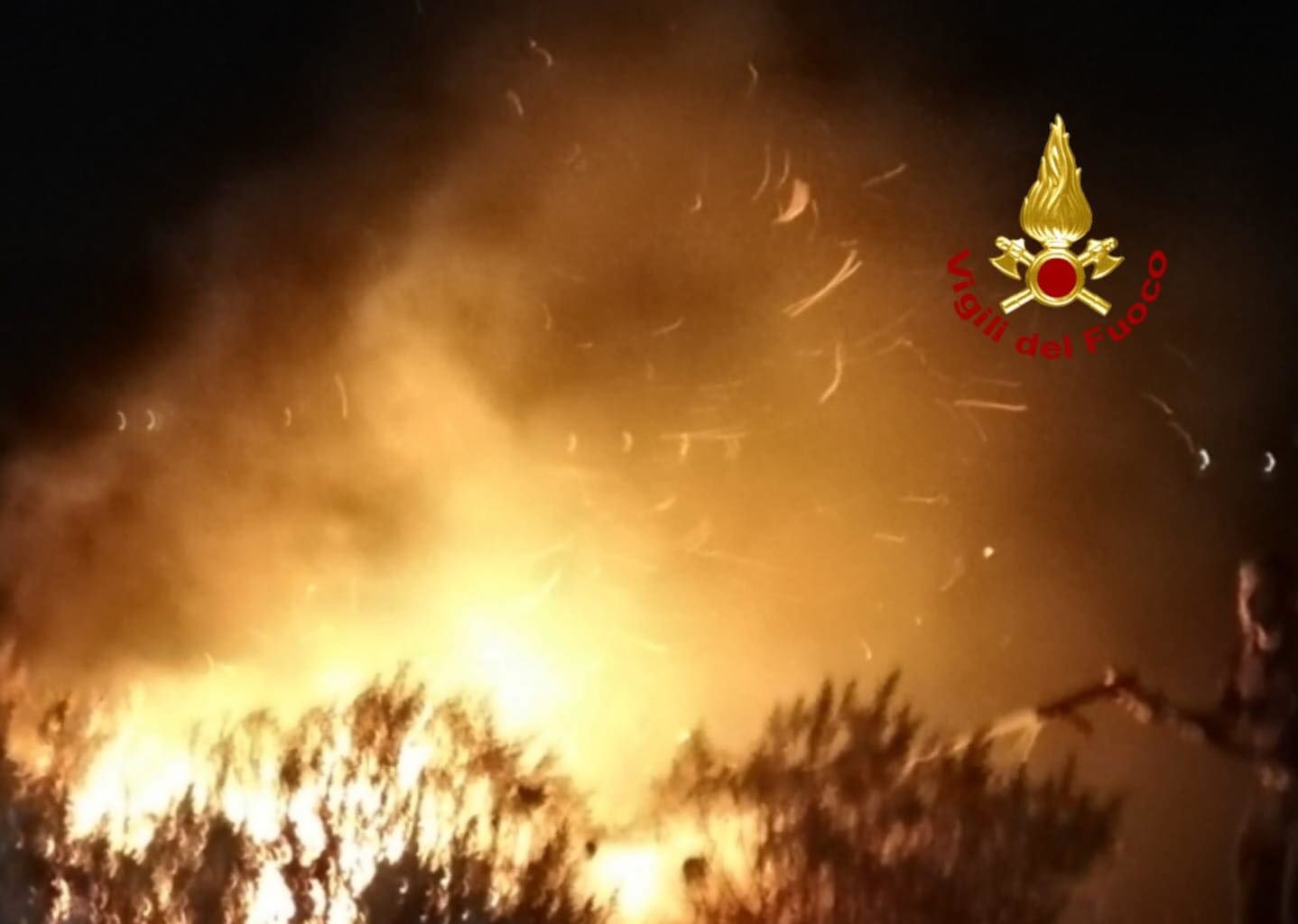 Notte di fuoco per i vigili: in fiamme auto e vegetazione nel Cagliaritano
