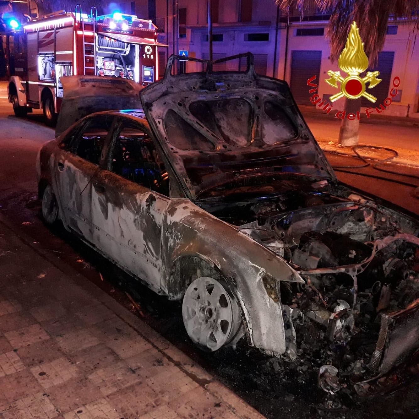 Cardedu, incendiata nella notte l’auto del Sindaco Matteo Piras