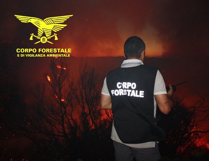 Uta, arrestato un piromane: “Un disoccupato di Uta colto sul fatto sui roghi, ha tentato la fuga”