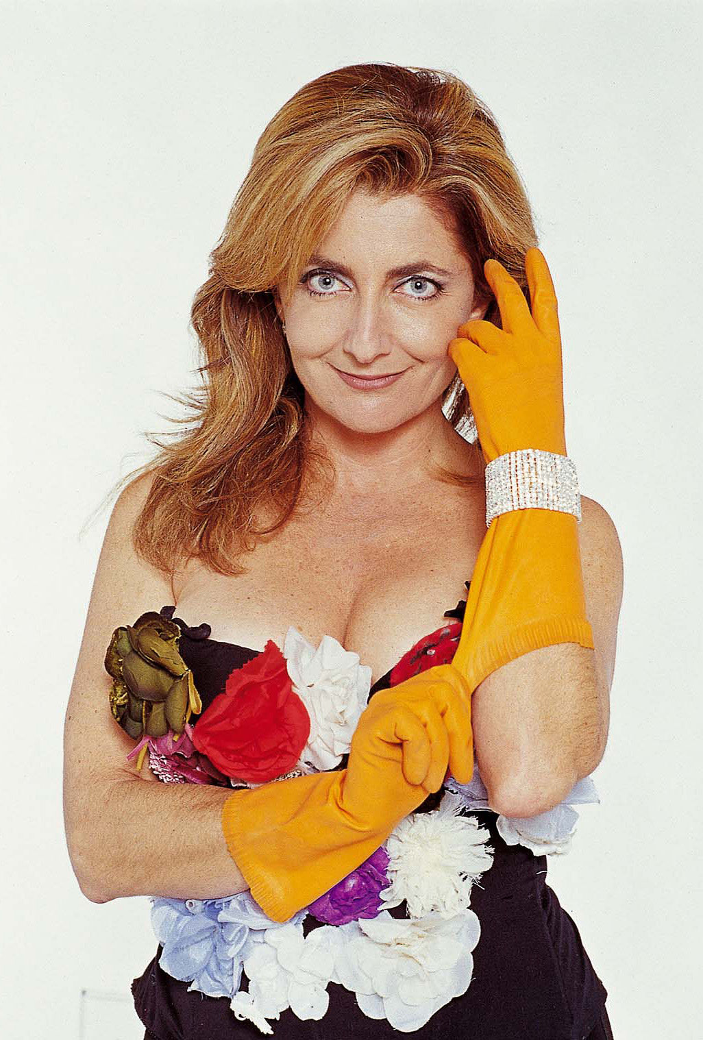 L’attrice e imitatrice Francesca Reggiani sabato a Calasetta