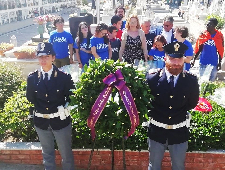 Sestu, cerimonia in ricordo di Emanuela Loi nel 27° anniversario della Strage di via d’Amelio