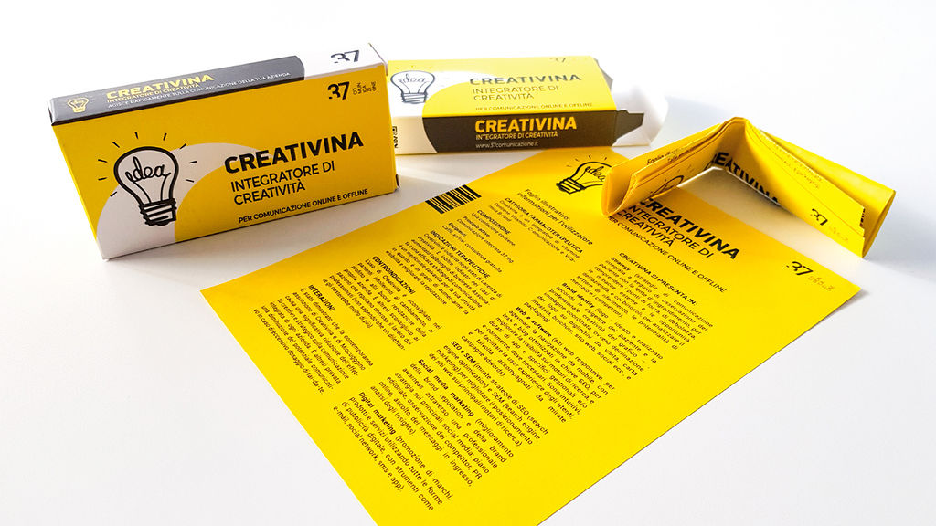 37Comunicazione vince il Premio Agorà d’Argento  per la migliore immagine aziendale con la brochure Creativina