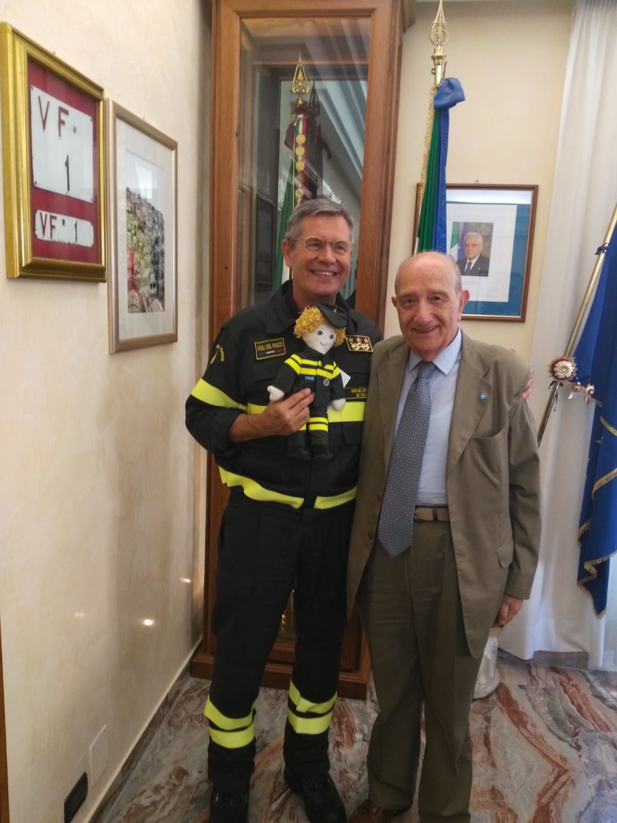 UNICEF e Vigili del Fuoco insieme per i 30 anni della Convenzione diritti infanzia e adolescenza