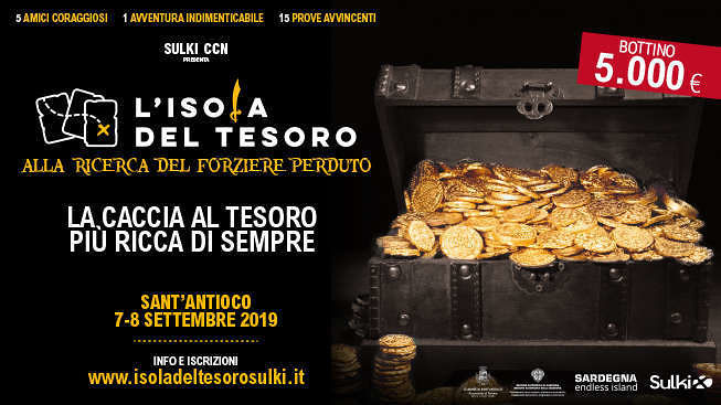 La caccia al tesoro più avvincente di sempre torna a Sant’Antioco