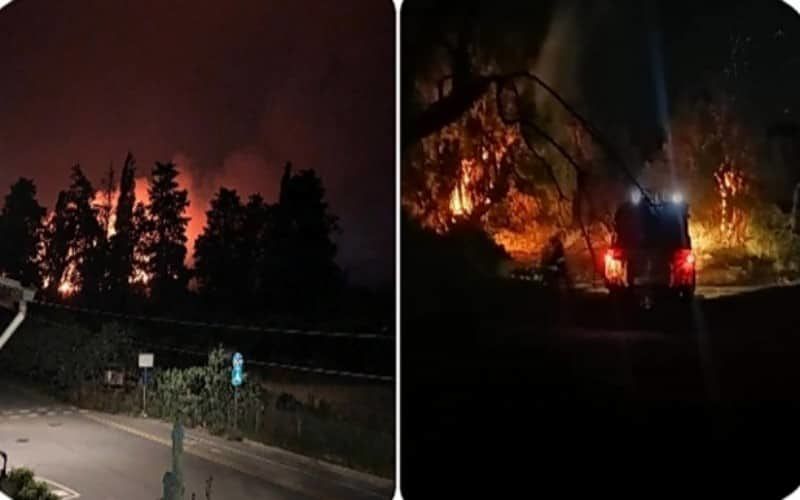 La Sardegna flagellata dal fuoco, ancora incendi: fiamme a Quartu e Ussana
