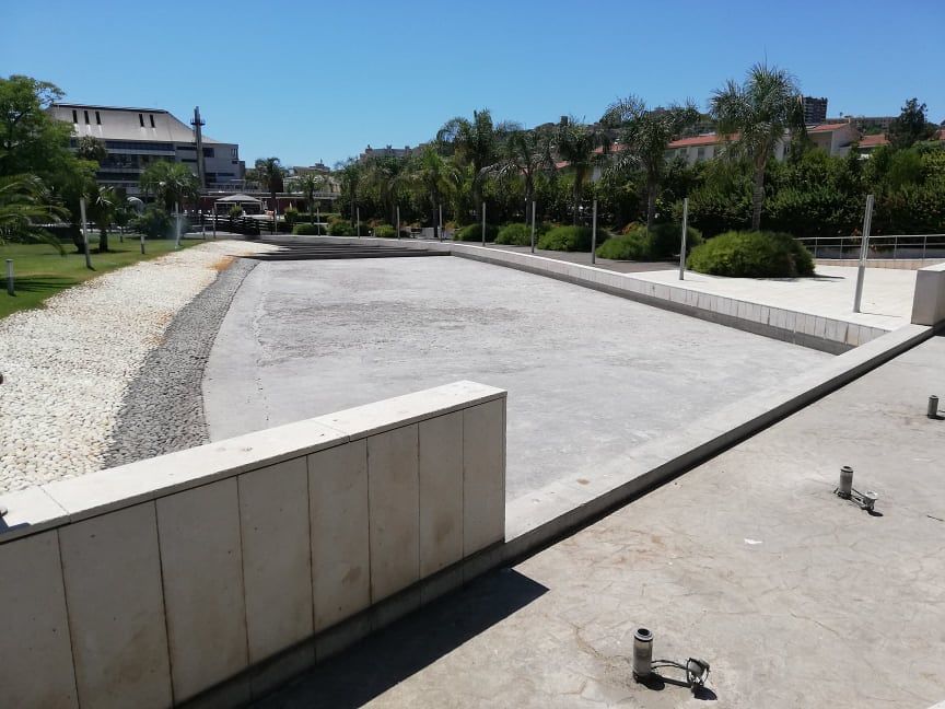 Cagliari, motori dell’acqua ko: estate a secco per il laghetto del Parco della Musica