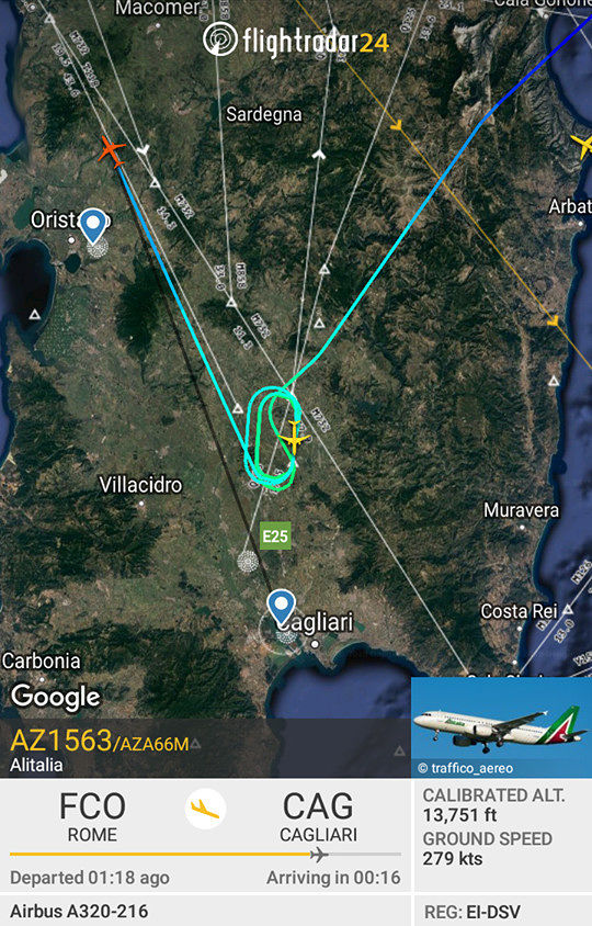 Elmas, caos all’aeroporto: aereo privato fermo per guasto sulla pista, voli dirottati