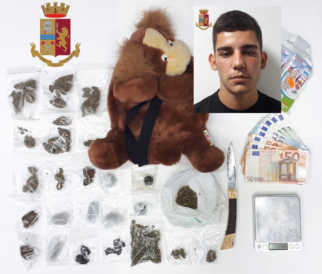 Selargius, viavai sospetto fa scattare il blitz dei Falchi: in casa di un 20enne marijuana e hashish