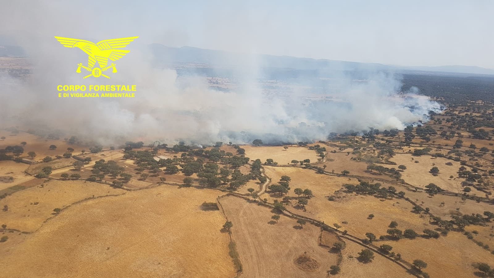 Inferno di fuoco nel Marghine, non si placano le fiamme a Dualchi