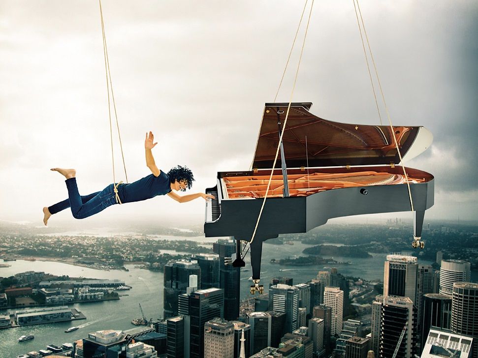 Giovanni Allevi a Bauladu per una tappa del suo “Piano solo tour”