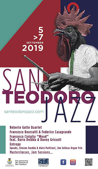 Dal 4 all’8 settembre in Gallura la quarta edizione del festival San Teodoro Jazz
