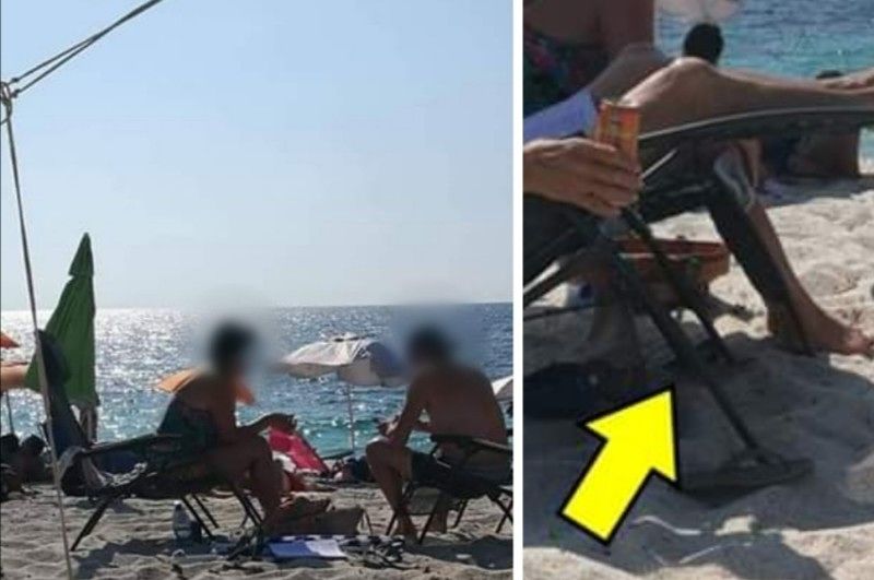 Is Arutas, donna nasconde la sabbia dentro una lattina: “Stai rubando, svuotala o ti denuncio”