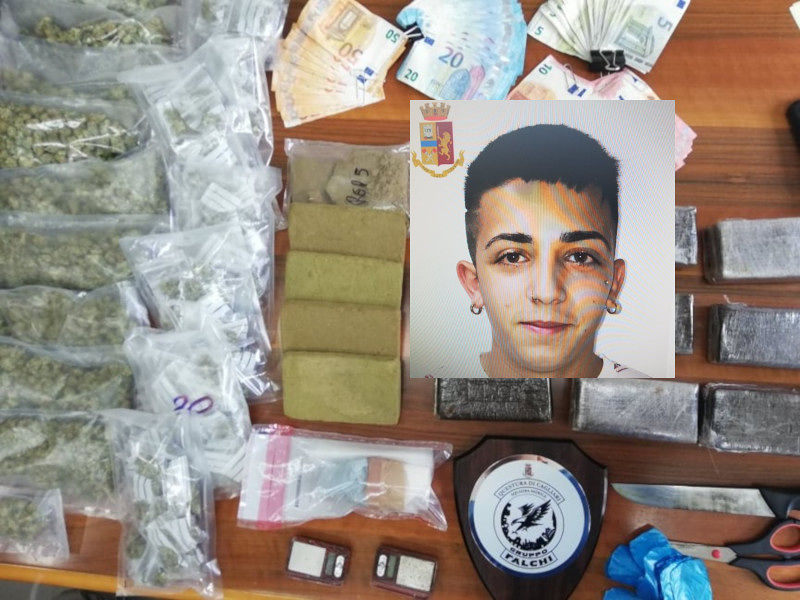 Cagliari, 6 chili di droga nascosti tra la biancheria: 21enne in manette