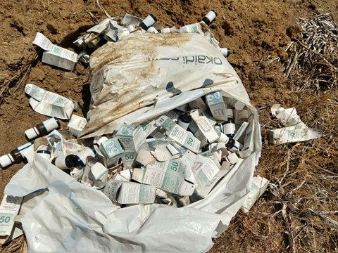 Metadone nelle cunette delle strade sarde, l’sos degli ecologisti a Torre delle Stelle