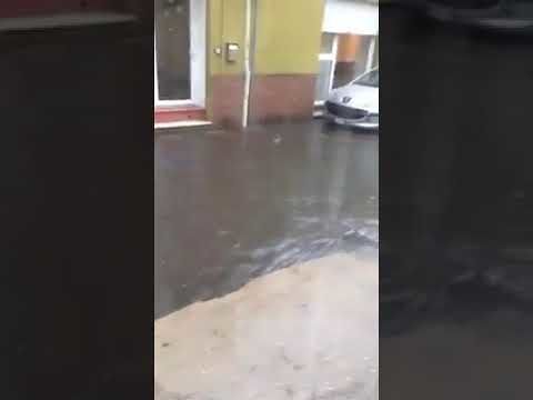 Quartu Sant’Elena sott’acqua, via Eligio Porcu come Venezia: il video