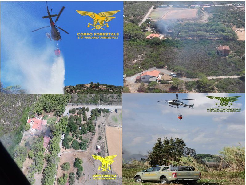 L’Isola bruciata dagli incendi: fiamme alte ad Alghero, Bosa e Fonni