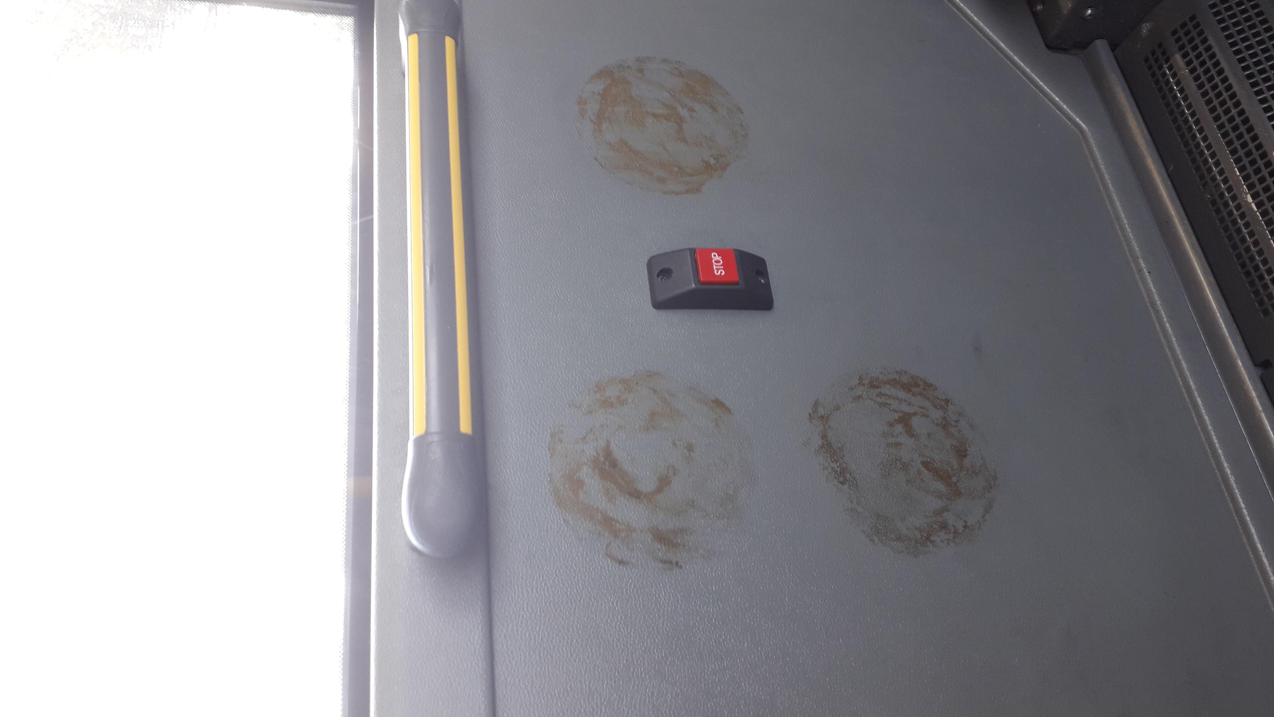 Autobus Ctm a Cagliari, i vandali che strappano i cartelli dei posti degli invalidi