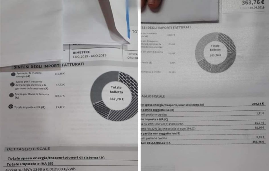Bollette dell’energia salatissime, nuovo caso anche a Sestu: “Paghiamo più le tasse del consumo reale”