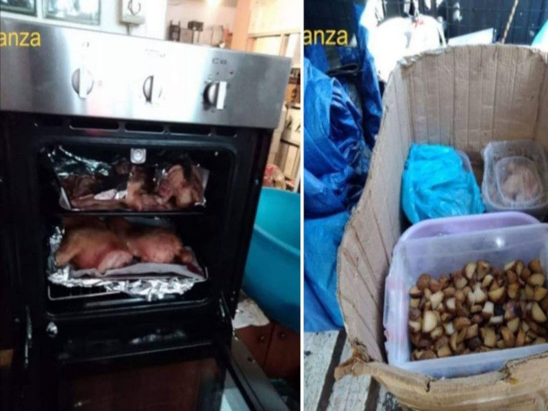 Maialetti cucinati nei forni tra puzza e sporcizia accanto a water distrutti, sigilli a un ristorante di Santa Teresa