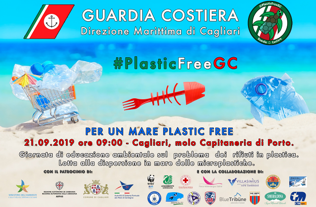 Cagliari aderisce alla giornata #plasticfree sabato 21 settembre