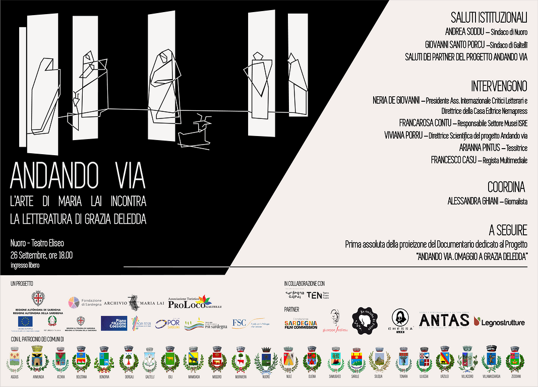 L’arte di Maria Lai incontra a Nuoro la letteratura di Grazia Deledda