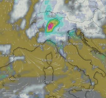 Sardegna, nuovo ciclone in formazione: “Rischio forti piogge nella giornata di martedì 10 settembre”