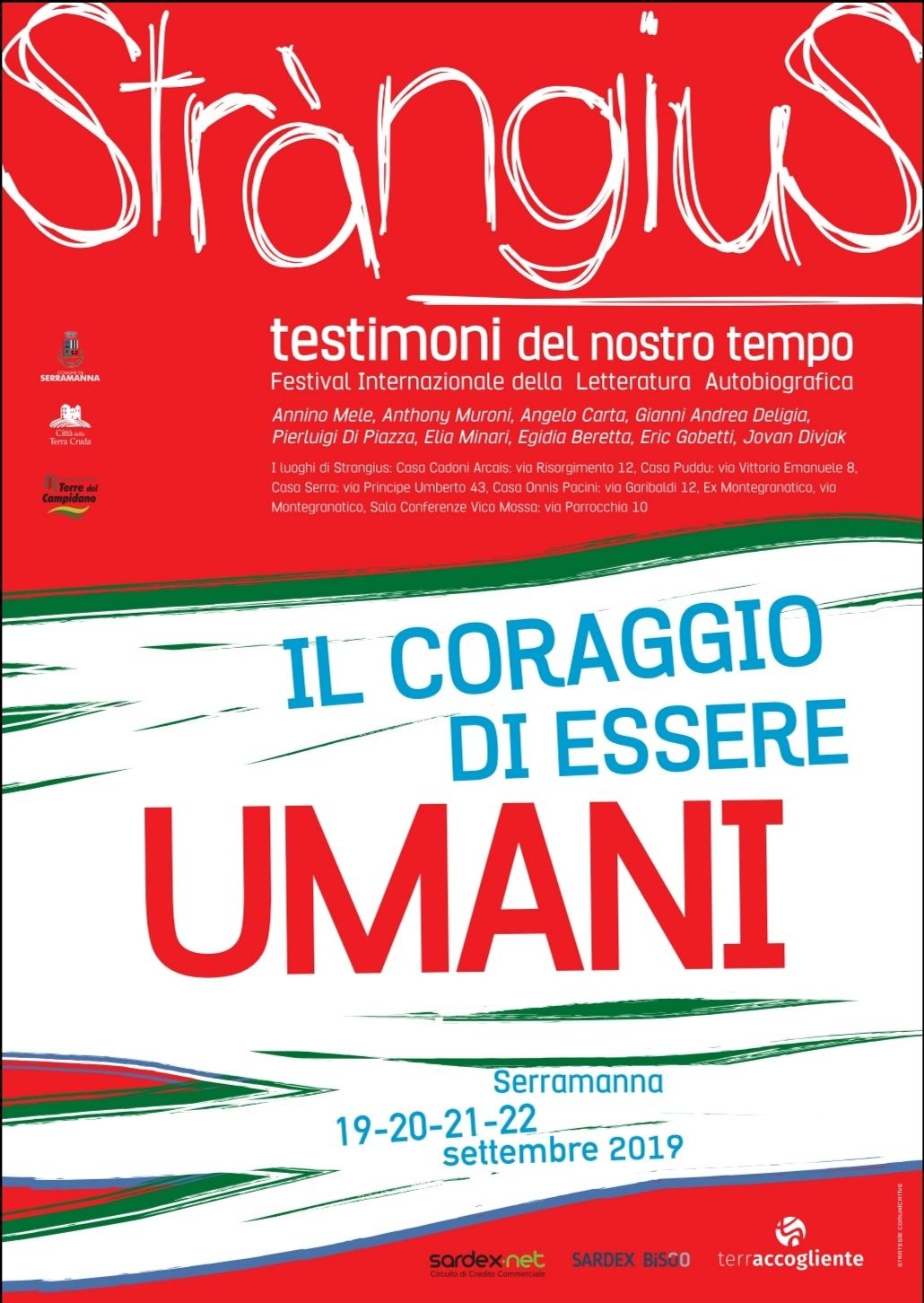 “Stràngius: testimoni del nostro tempo”, via a Serramanna il Festival della letteratura autobiografica