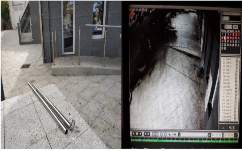 Vandali scatenati ma “sfortunati” a Bari Sardo: “Le telecamere vi hanno ripreso, pagherete tutti i danni”