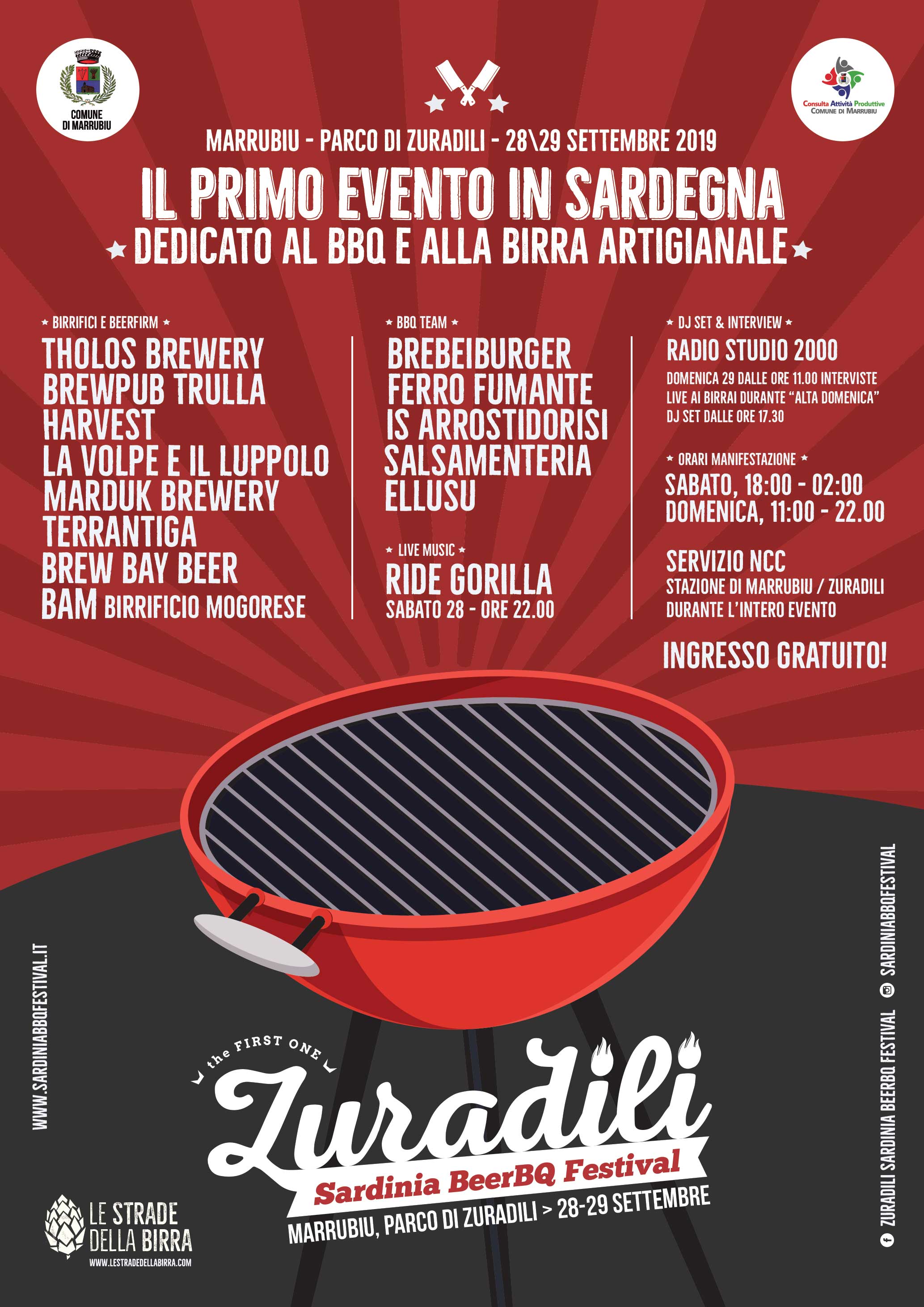 A Marrubiu il 1° festival in Sardegna dedicato al barbecue e alla birra artigianale
