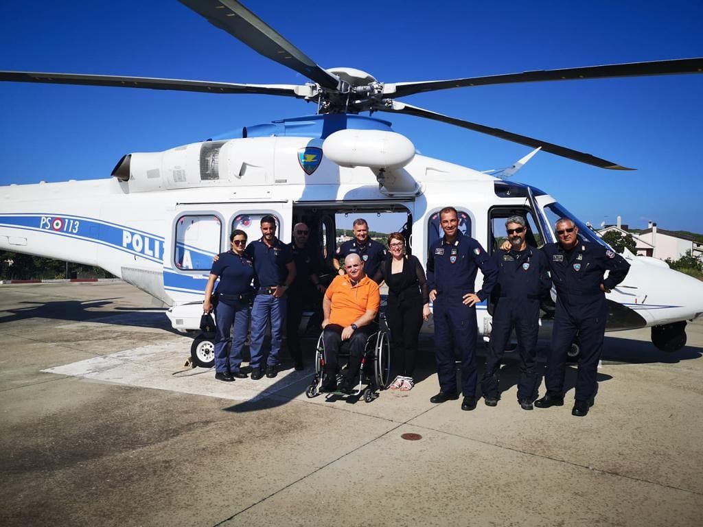 Roberto, il sardo che dopo un incidente torna a vedere dall’alto i paesaggi che tanto amava