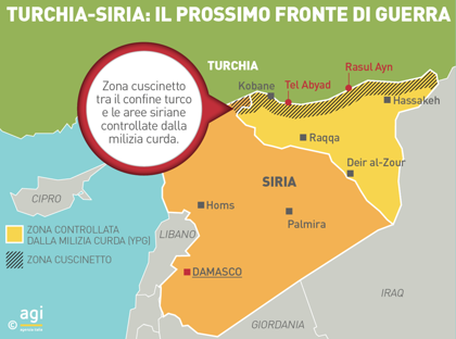 Trump scarica i curdi: la Turchia pronta a invadere la Siria