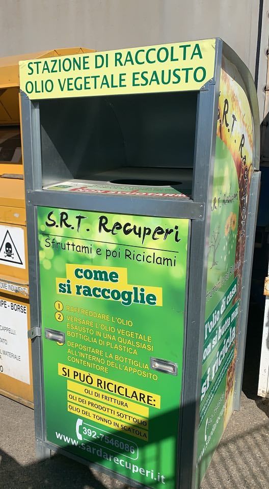 A Villacidro via al nuovo servizio di raccolta di oli esausti