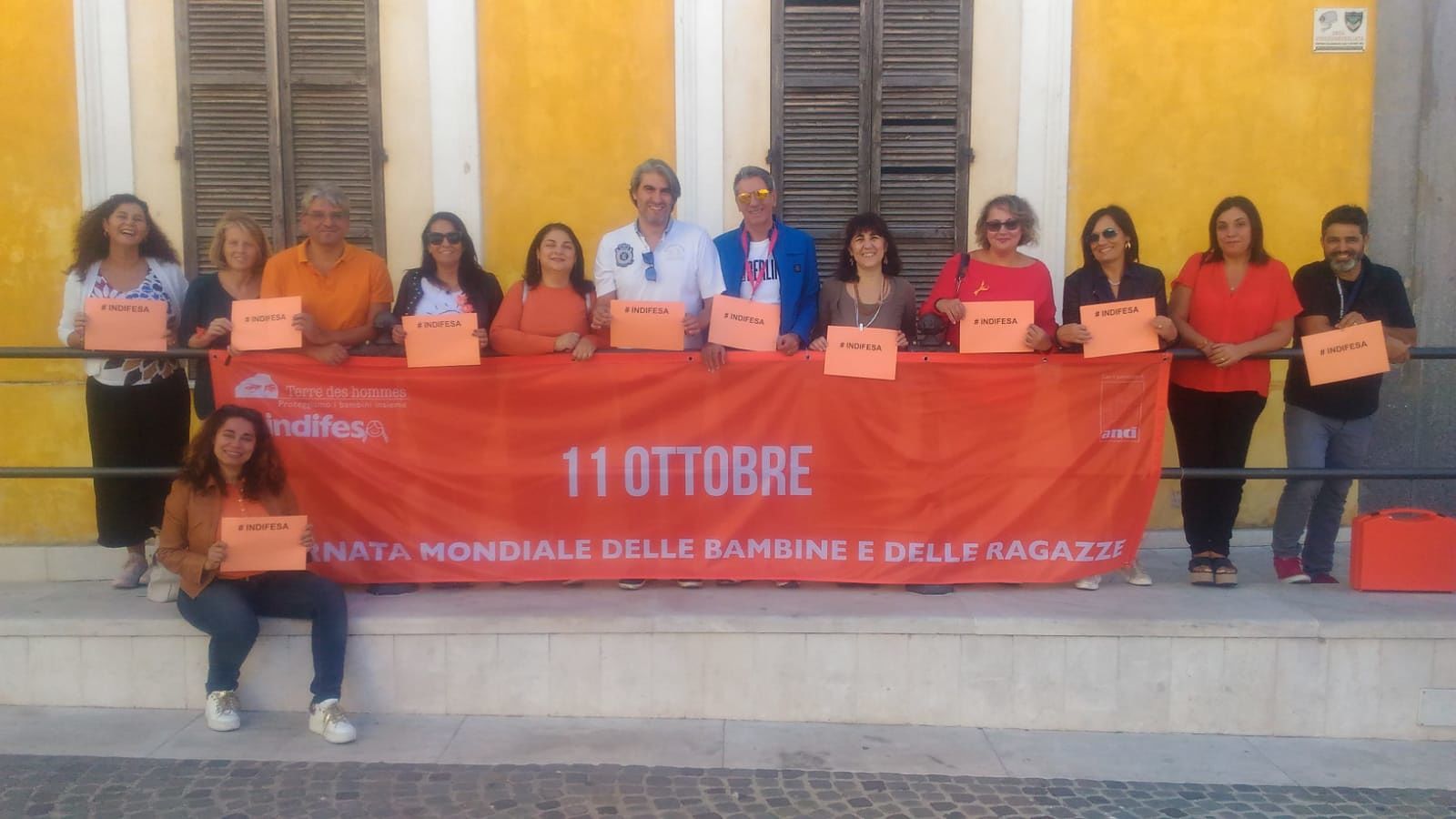 Monserrato si colora di arancione per #INDIFESA: cronaca di una giornata speciale