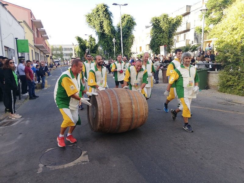 Vino e divertimento, in migliaia a Monserrato per il Palio della botte: è uno show (VIDEO)