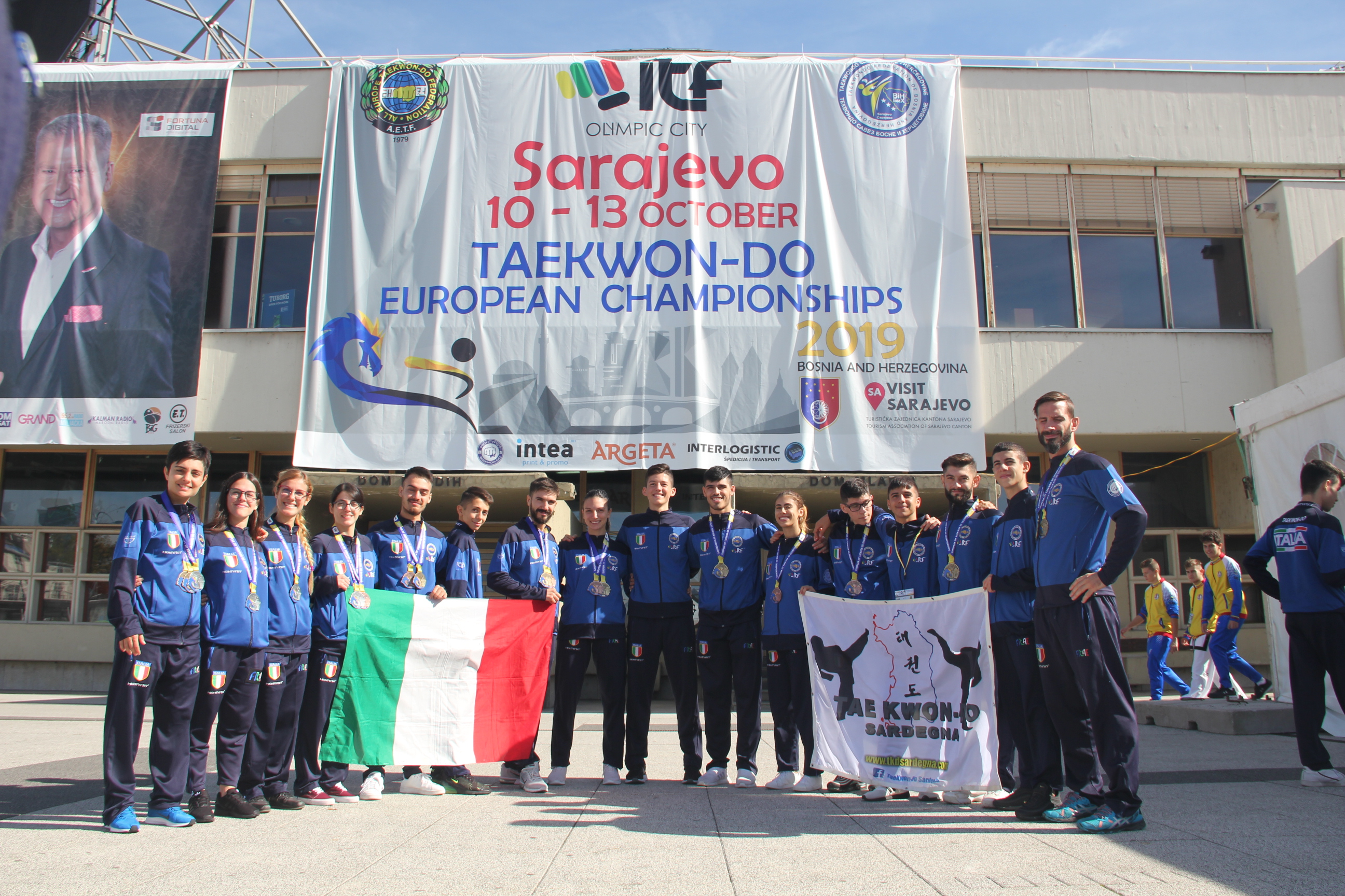 Bosnia, storico risultato per la scuola Taekwon-Do Sardegna
