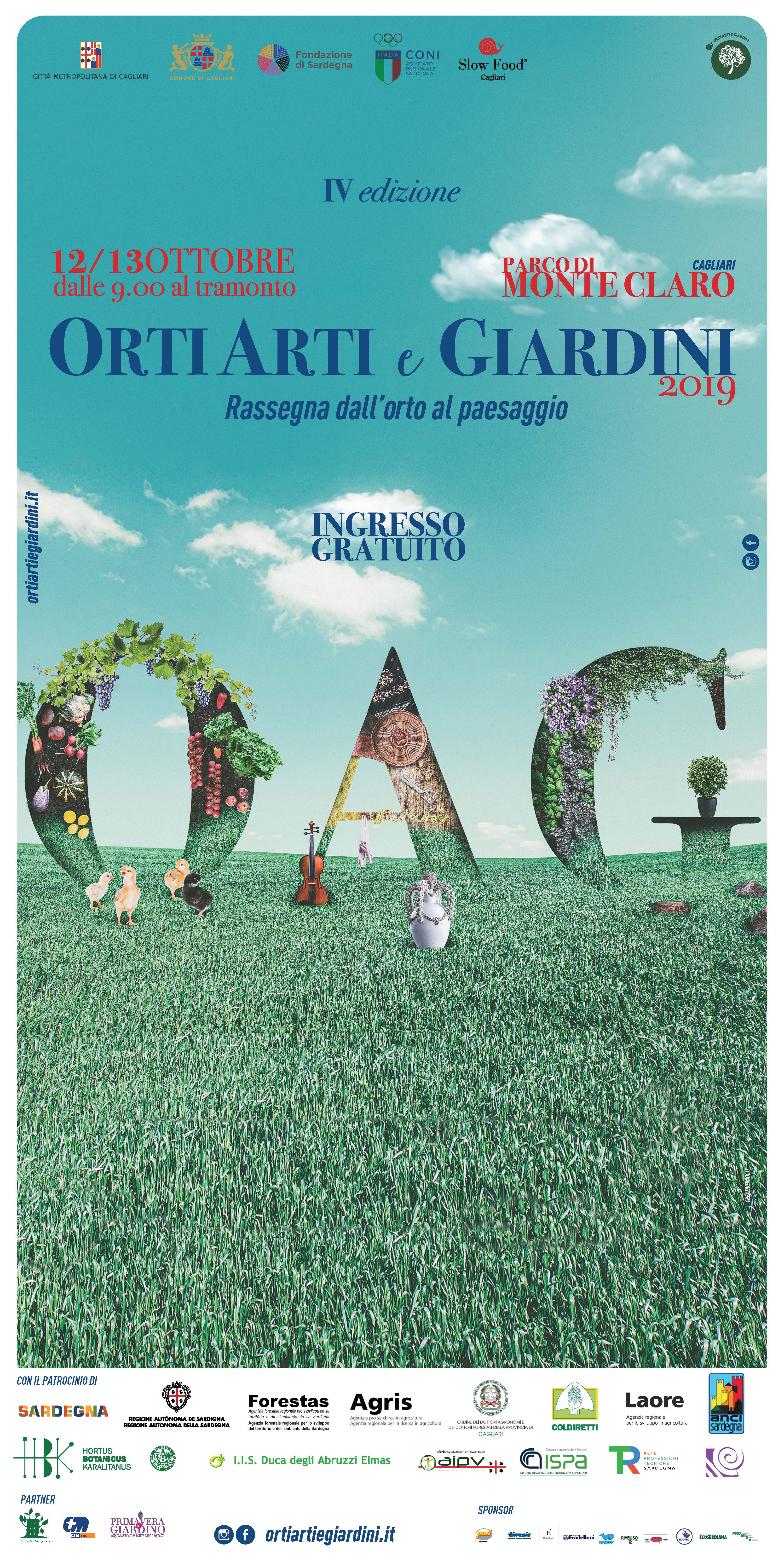 Sabato e domenica nel Parco di Monte Claro appuntamento con Orti, Arti e Giardini