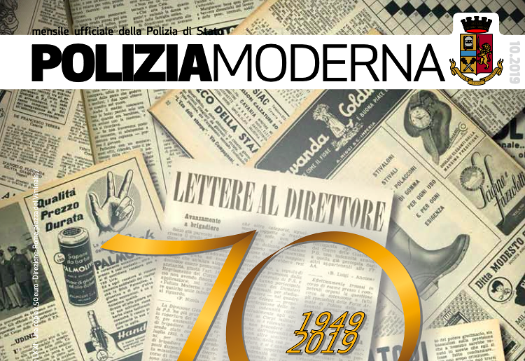 “Poliziamoderna”, la rivista della Polizia di Stato compie 70 anni
