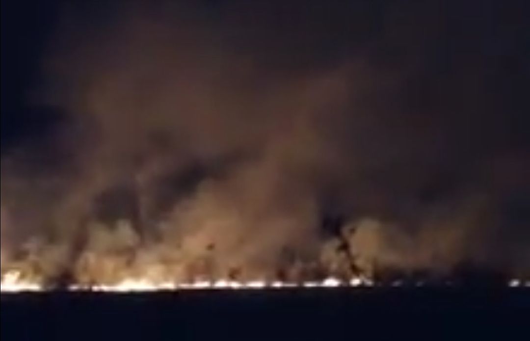 Quartucciu, vasto incendio a Sant’Isidoro: volontari in lotta contro le fiamme