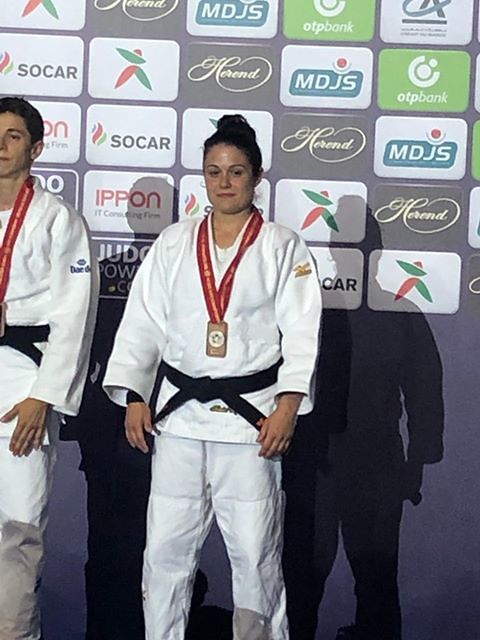 Grande Tania Volpi, la ragazza di Capoterra campionessa del mondo judo veterans 2019