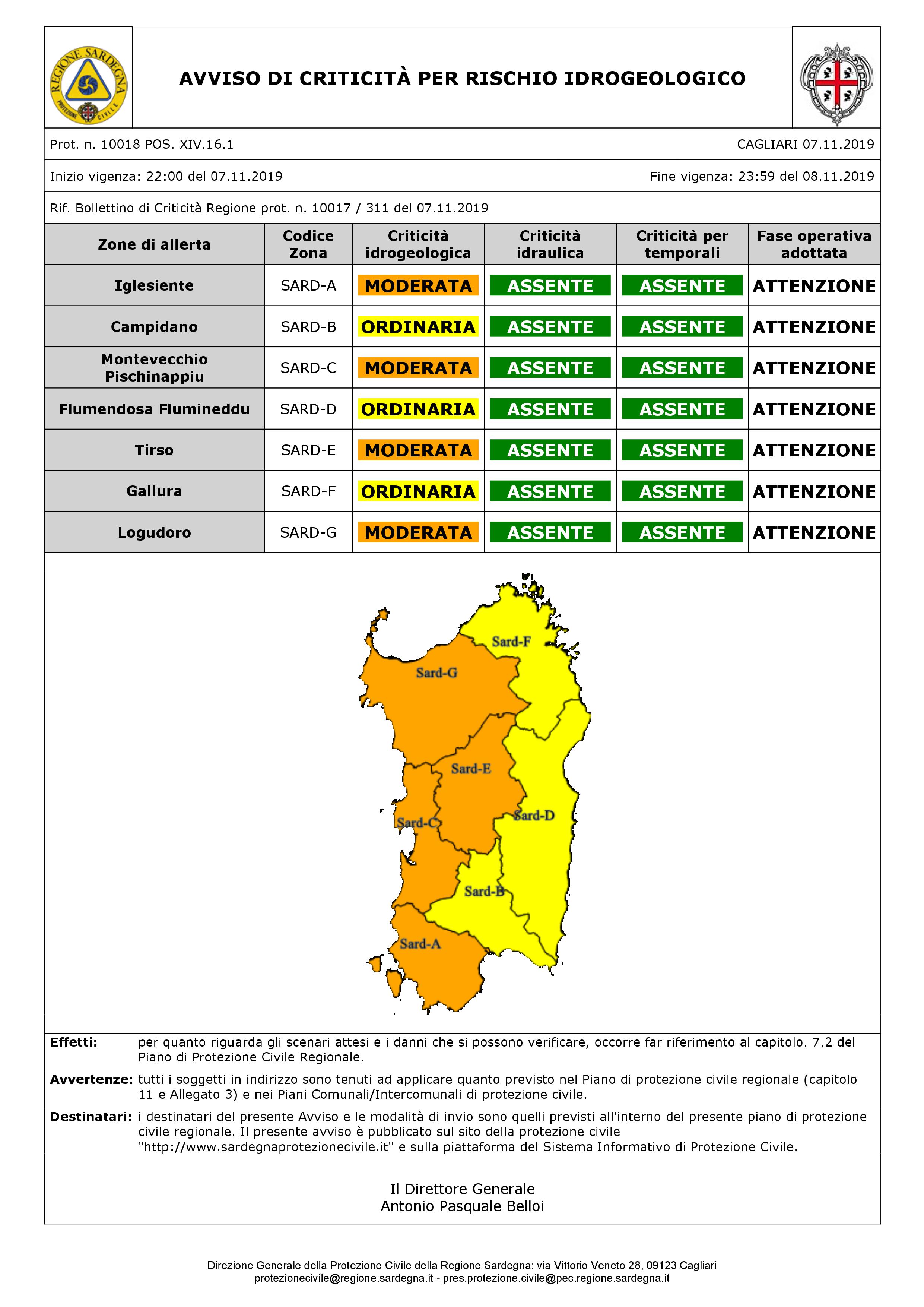 Sardegna, piogge e temporali in arrivo: scatta l’allerta arancione in alcune zone, gialla in altre: ecco dove
