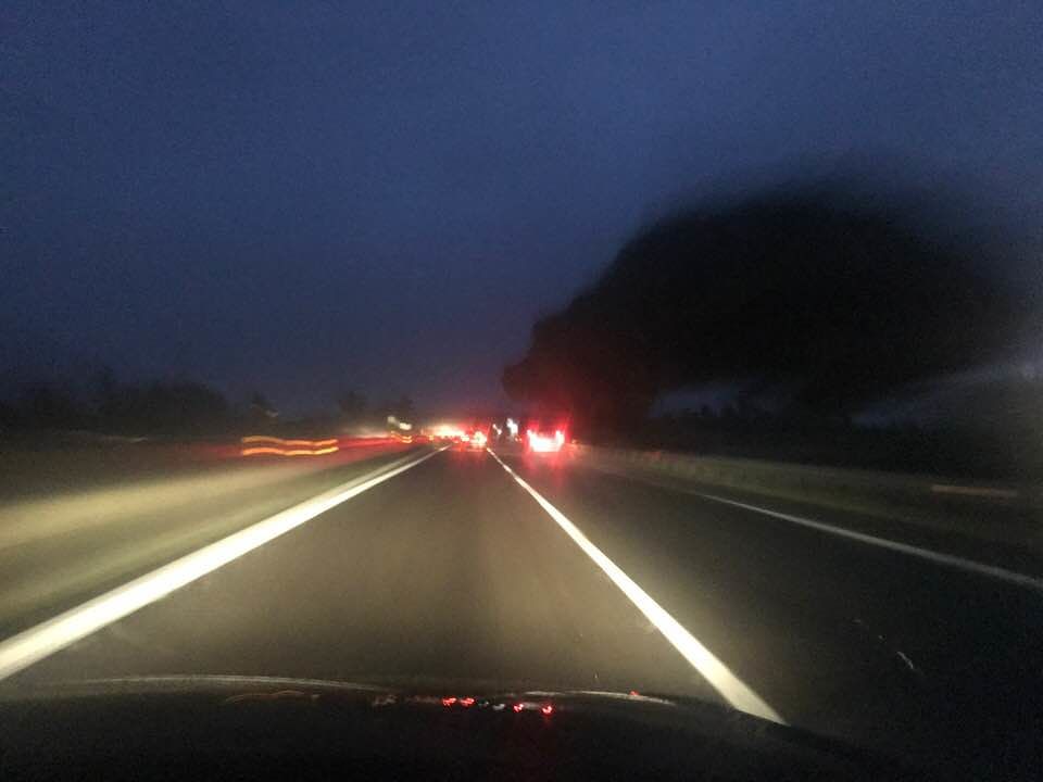 Sardegna, lo show del maltempo e la statale ad ostacoli: fulmini sulla 131