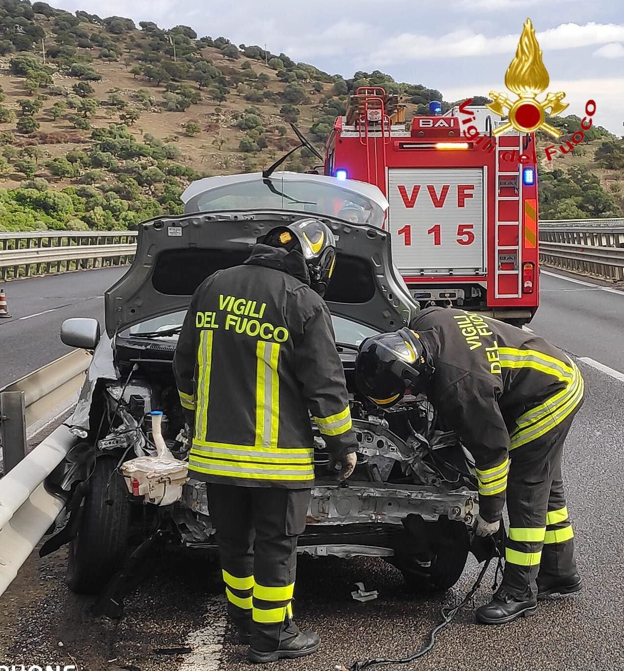 Incidente stradale sulla 131dcn all’uscita di Nuoro: un ferito